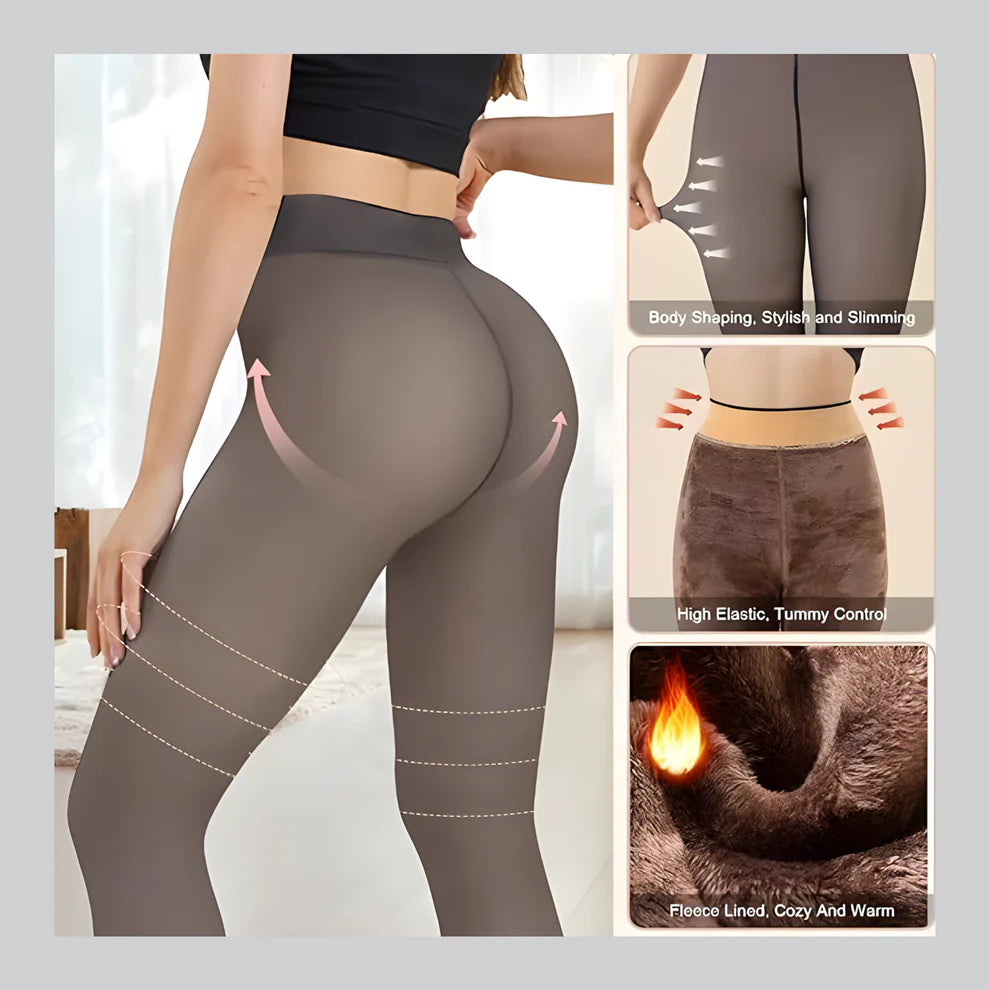 Warm Fur Lined Leggings ( Buy 1 Get 1 Free )